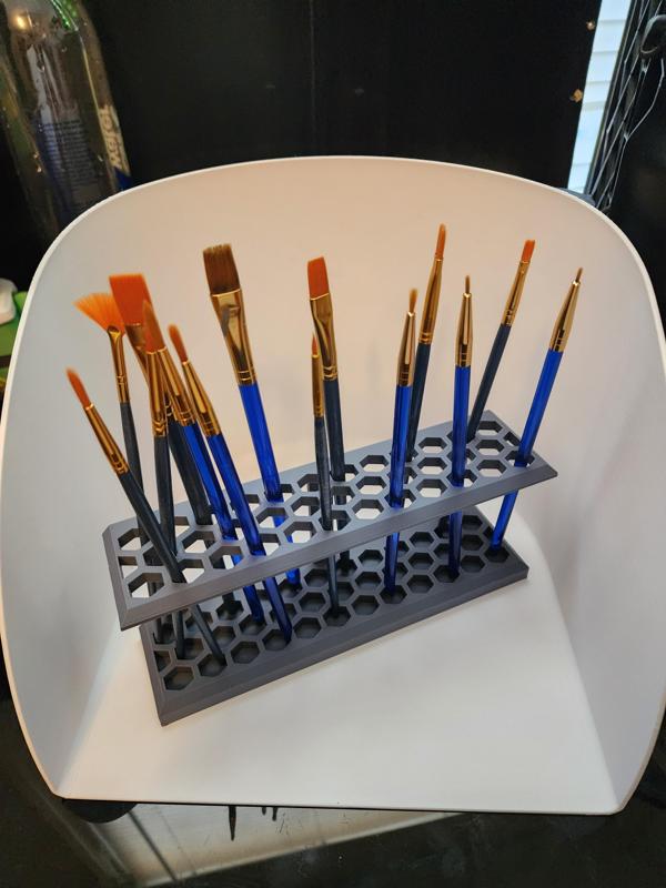 Paint Brush/Tool Stand | NO SUPPORTS NEEDED