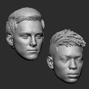 Two Pack Peter and Miles – Spiderman PS5 head