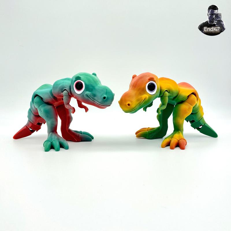 Cute T-Rex V2 - separated Eyes