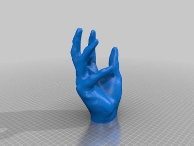 iPhone hand