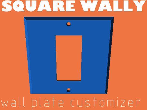 Square Wall Plate Cover Customizer – SQUARE WALLY