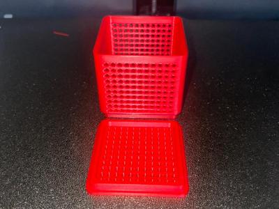 Dessicant holder – gridfinity with pin