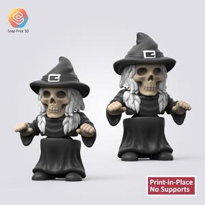 Flexi Skull Witch
