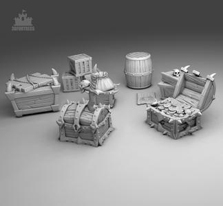 A set of chests