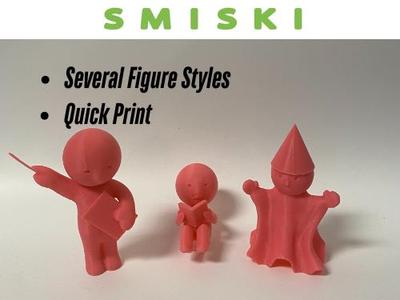 Smiski Figures - Quick Print