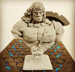 Barbarian Classic Comic Bust