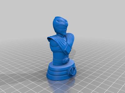 green ranger bust