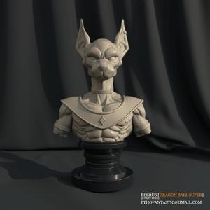 Beerus STL – Dragon Ball Super for Printing – Beerus 3D Print Model