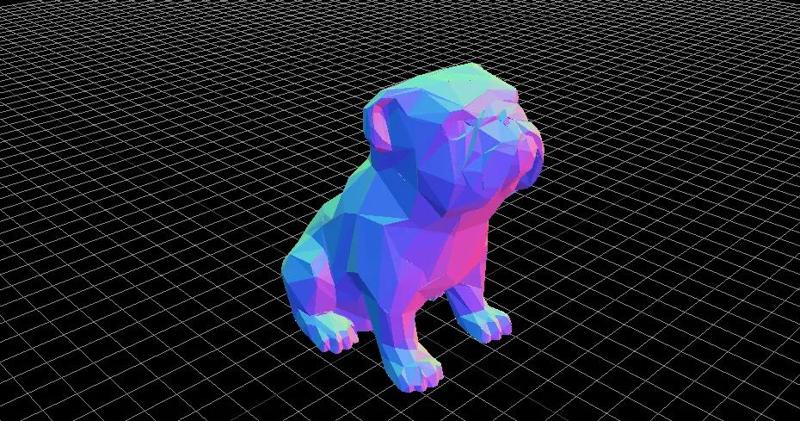 Bulldog – Low Poly (Decoration)