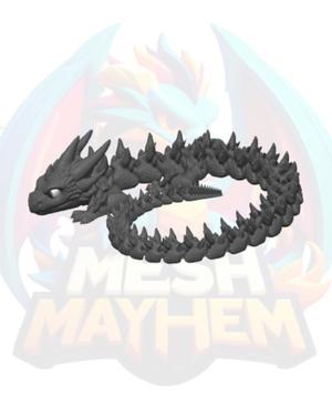 Aetheris Articulated Dragon Mesh Mayhem.stl