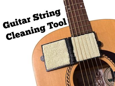 Guitar String Cleaning Tool