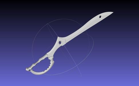 Kill La Kill Ryuko Scissor Blade Printable Assembly