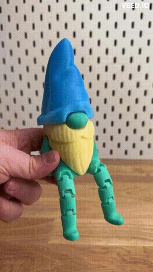 Protopasta Protognome – Flexi Gnome by CM Designs