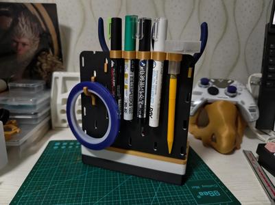 Pegboard for Model Storage Rack