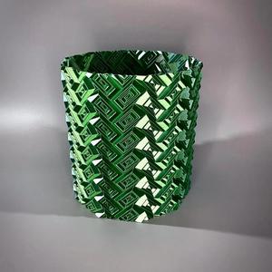 Herringbone Ripple Vase