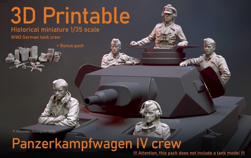 German Tank Crew 1 35 Scale
