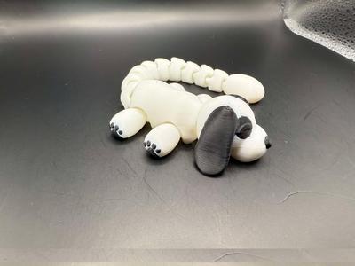 Cute Tiny Articulated Doggie (3 tail lengths)