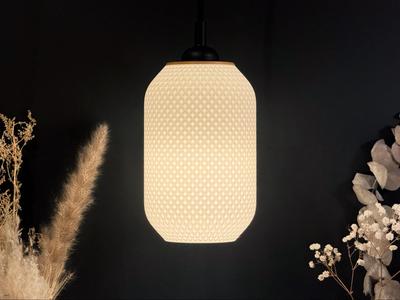 Pendant Lamp Shade | 18cm Lantern, Checkerboard