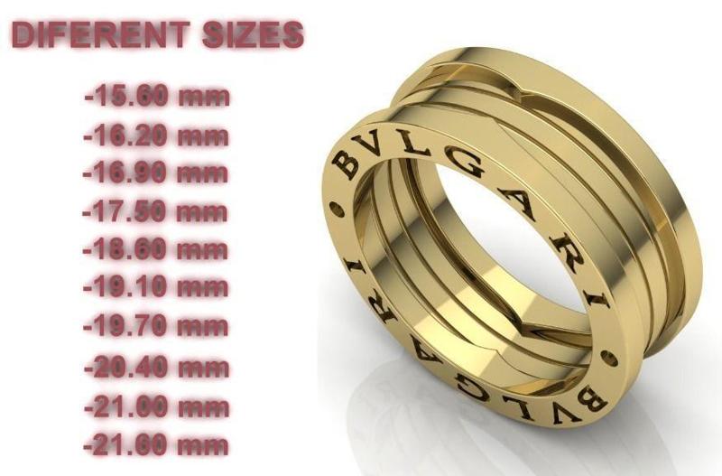 BuLGaRi Ring – Diferent Sizes