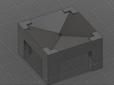 15x15cm Coasters with 7mm/10mm Tube Insert