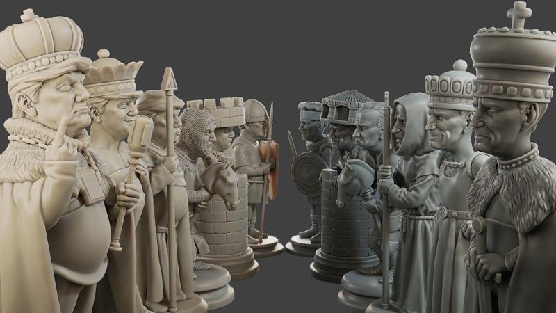 Donald Trump vs Joe Biden Chess