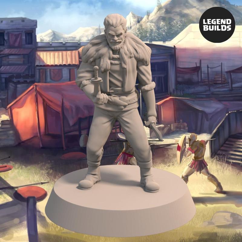 Ring  The Thief  – 3D printable miniature – STL file