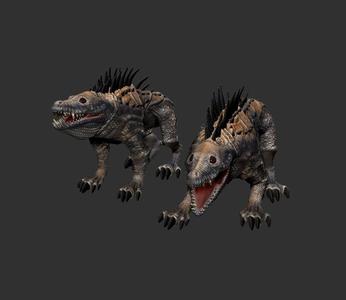 Massiff creature with spikes
