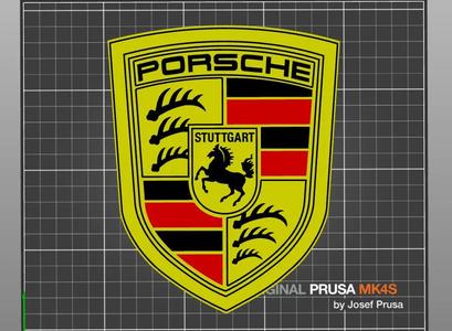 High-Resolution Porsche Logo