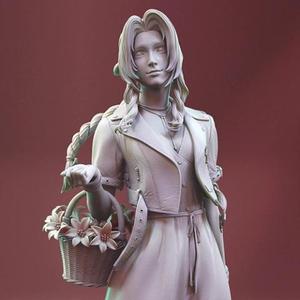 Aerith Gainsborough 3D Printing Figurine | Assembly