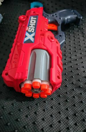 X-Shot Reflex 6 – 8 Dart Cylinder Mod