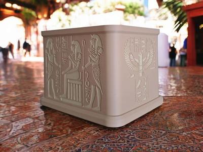 Ancient Egypt Shrine Plantpot “King Tut”