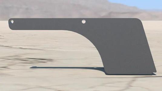 Comp Cut Rear Side Panels for Vanquish H10 Optic