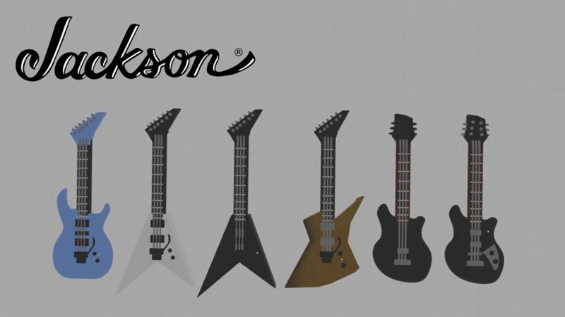 LEGO Jackson Guitars