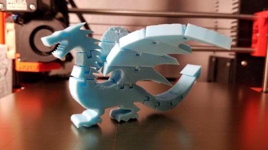 Two Winged Flexi Dragon