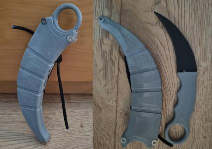 AOMP Project- An SOCP-like Karambit for airsoft