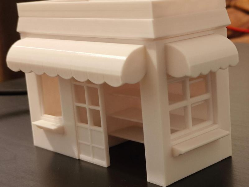 Miniature candy shop