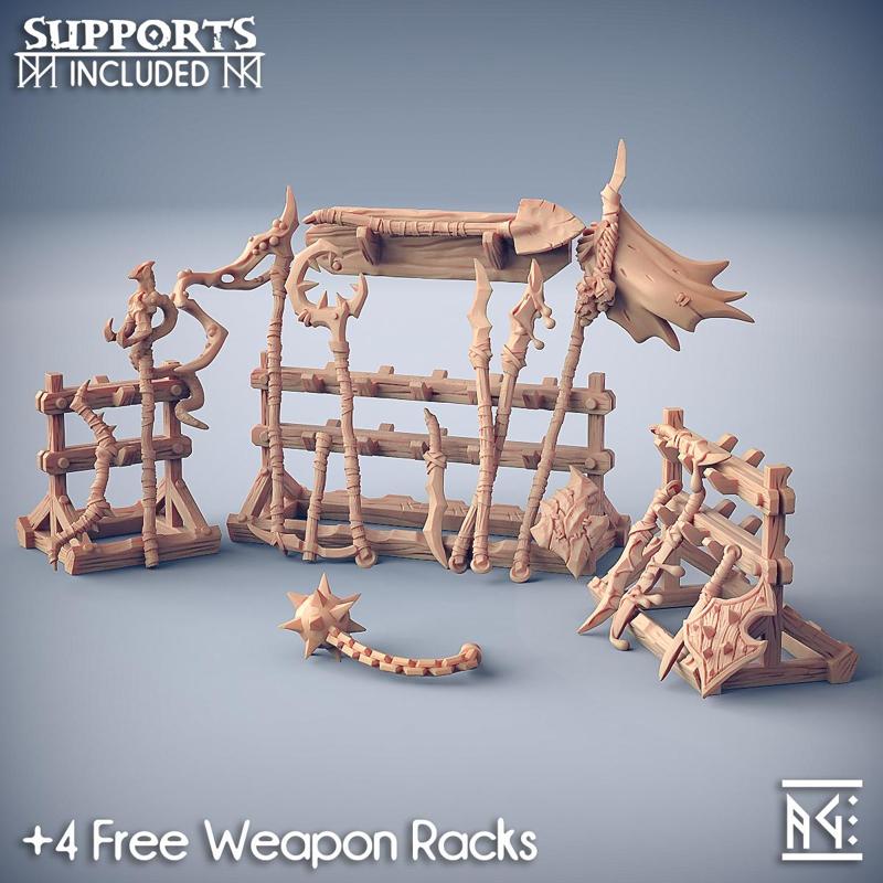 Weapons for Loot & Racks: Plague-Mine Kobolds