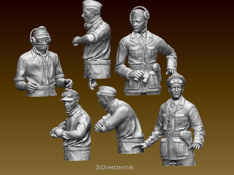 German tank crew Afrika Korps