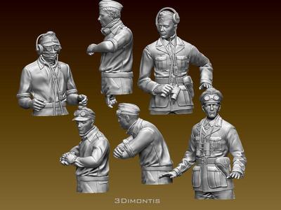German tank crew Afrika Korps