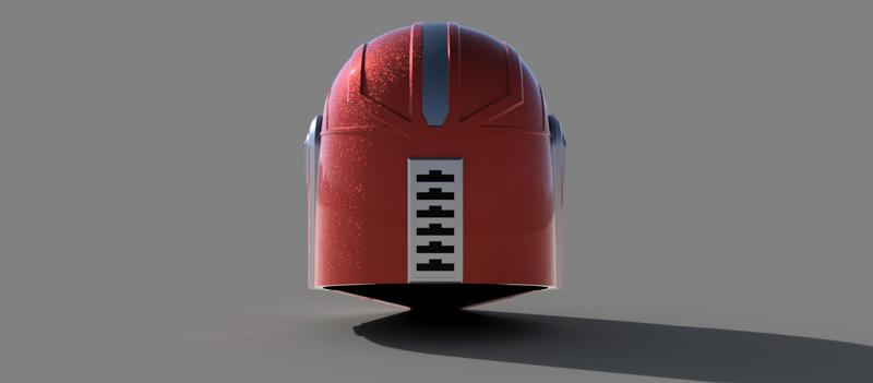 The Commando: Custom made Mandalorian Helmet STL File (3D Print File)