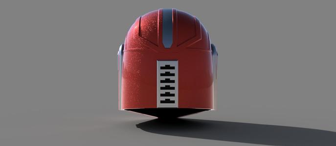 The Commando: Custom made Mandalorian Helmet STL File (3D Print File)