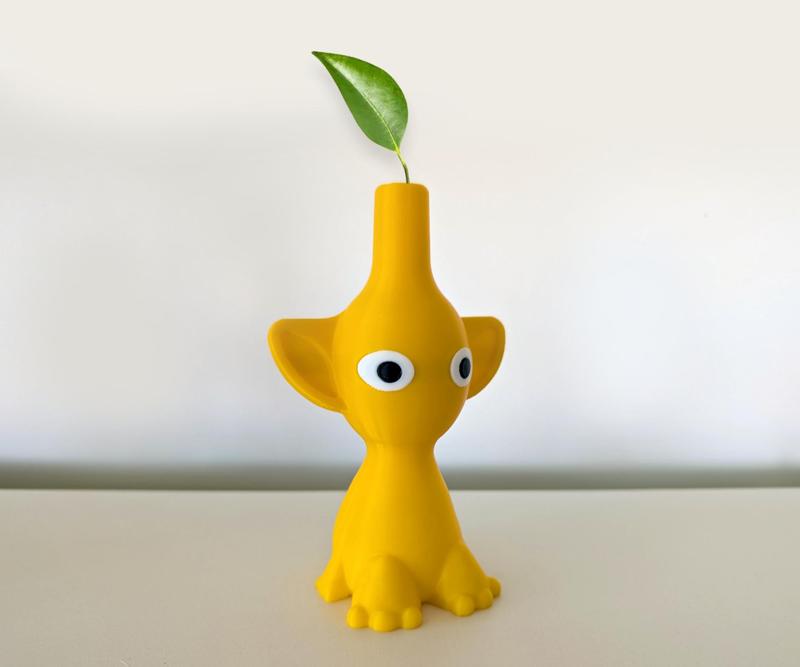 Yellow Pikmin Vase