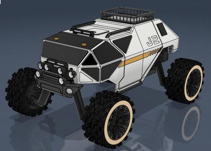Lost in Space “Chariot” Traxxas Rustler