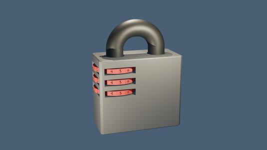 Base 16 Custom Combination Padlock