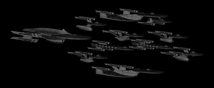TMP era fanon carriers – Star Trek starship parts kit expansion