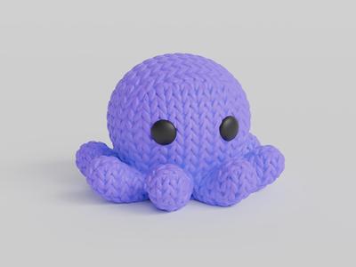 Knitted Octopus