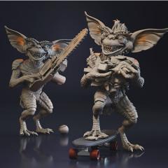Evil Gremlins STL files for 3D Printing | Assembly Model