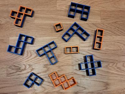 Tetris balance game level 2 – bricks