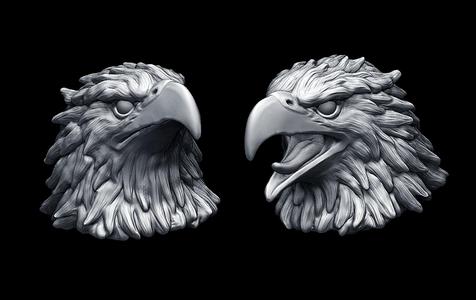 Eagle heads
