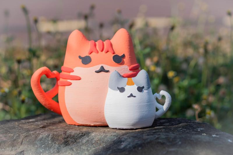 Cat & Kitten – A Mothers Day Model